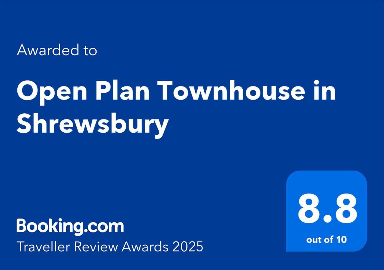 Villa Open Plan Townhouse In Shrewsbury Exterior foto
